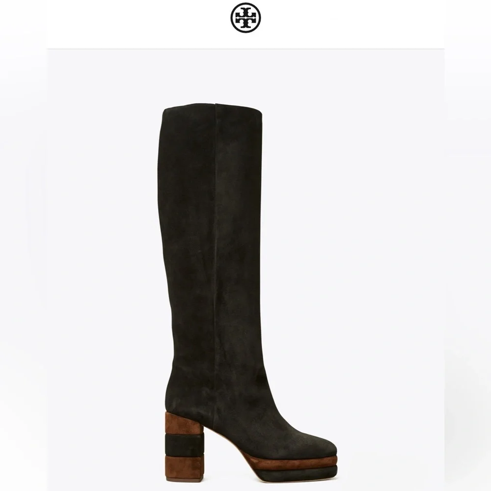 Tory Burch Platform Tall Knee High‎ Boot